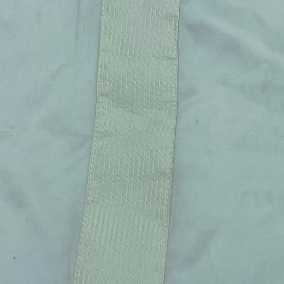 DKNY Pillow Sham Queen Cream Ribbon Detail - Picture 6 of 6